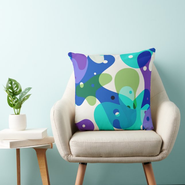 Modern abstract pattern cushion (Chair)