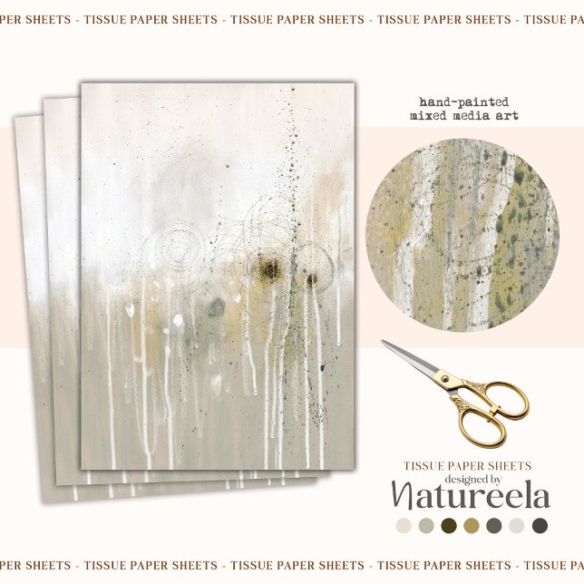 Modern Abstract Pattern Decoupage Tissue Paper (Creator Uploaded)