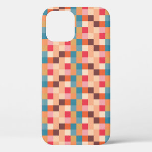 Modern Abstract Pattern Design iPhone 12 Case