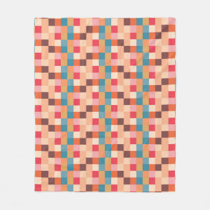 Modern Abstract Pattern Design Fleece Blanket