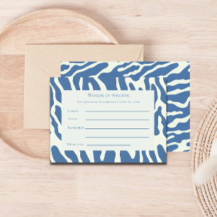 Modern abstract Pattern graduation words of wisdom Enclosure Card