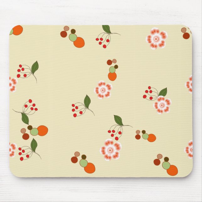 Modern Abstract Pattern Mouse Pad (Front)