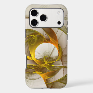 Modern Abstract Precious Metal Colours Fractal