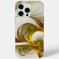 Modern Abstract Precious Metal Colours Fractal