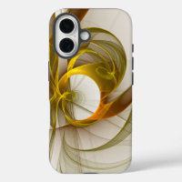 Modern Abstract Precious Metal Colours Fractal