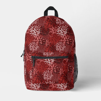 Modern Abstract Printed Backpack