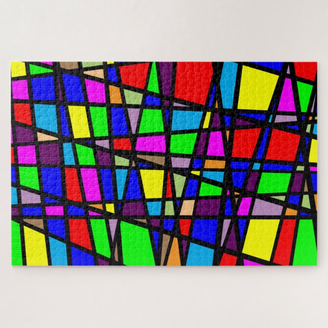 modern abstract puzzle (Horizontal)