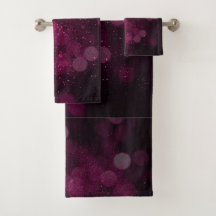 Modern Abstract Red Plum Color