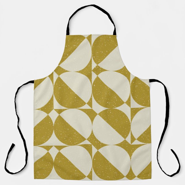 Modern abstract seamless geometric pattern with se apron (Front)