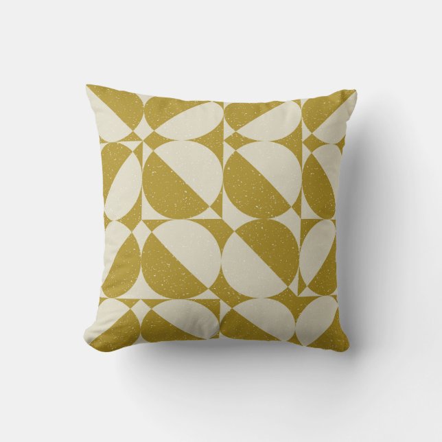 Modern abstract seamless geometric pattern with se cushion (Front)