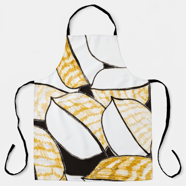 Modern abstract seamless pattern with creative col apron (Front)
