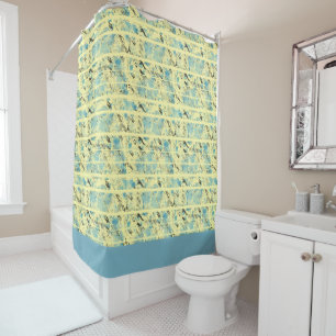 Modern Abstract Shower Curtain