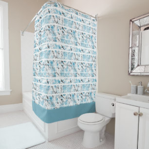 Modern Abstract Shower Curtain