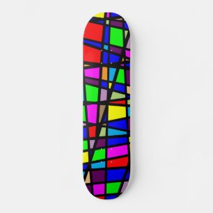 modern abstract skateboard