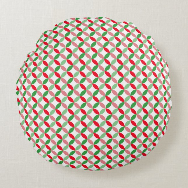 Modern Abstract Texture design  Round Cushion (Front)