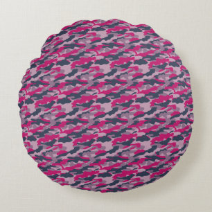 Modern Abstract Texture design Round Cushion