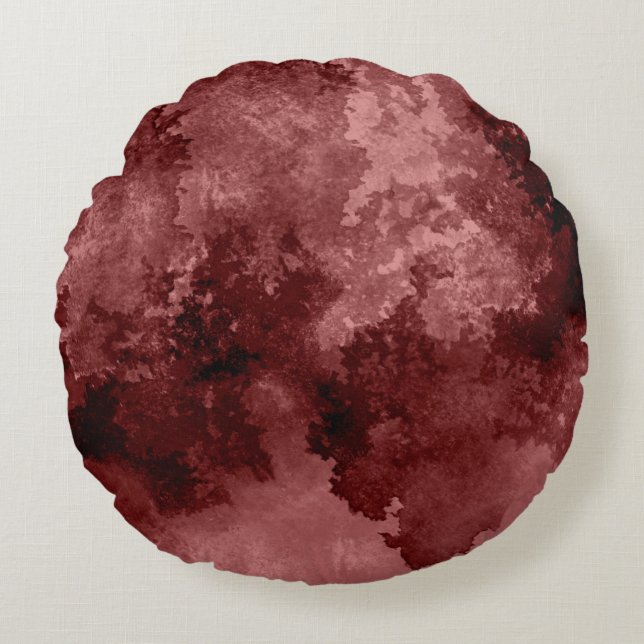 Modern Abstract Texture design Round Cushion (Front)