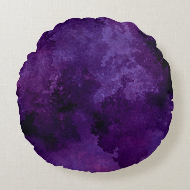 Modern Abstract Texture design Round Cushion (Front)