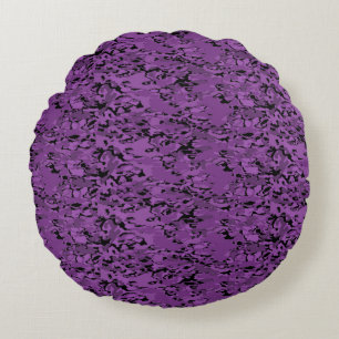 Modern Abstract Texture design Round Cushion