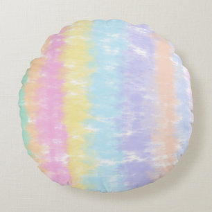 Modern Abstract Texture design Round Cushion