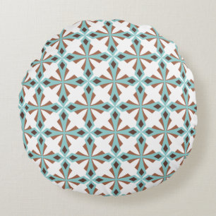 Modern Abstract Texture design Round Cushion