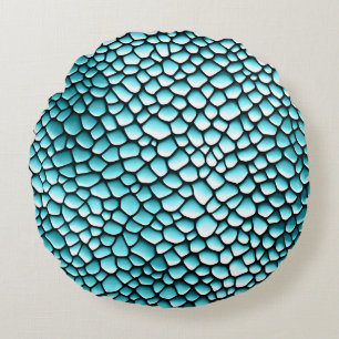 Modern Abstract Texture design Round Cushion