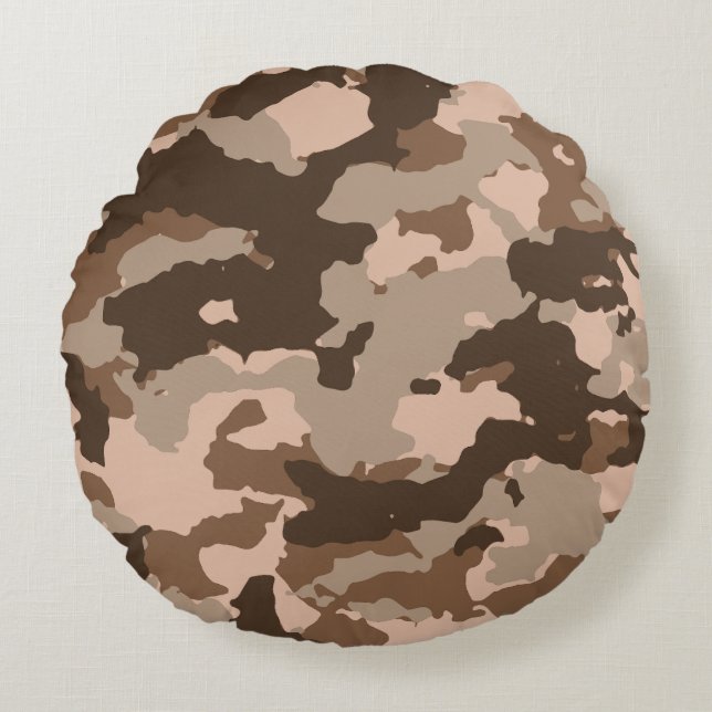 Modern Abstract Texture design Round Cushion (Front)