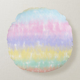 Modern Abstract Texture design Round Cushion