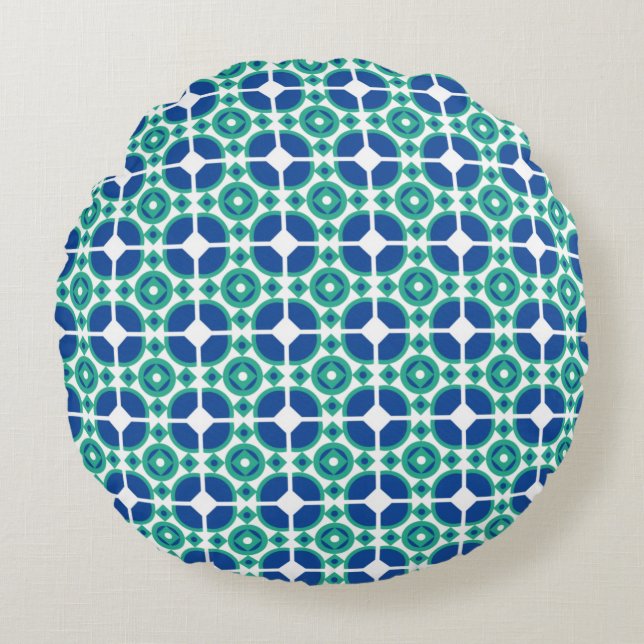 Modern Abstract Texture design Round Cushion (Front)
