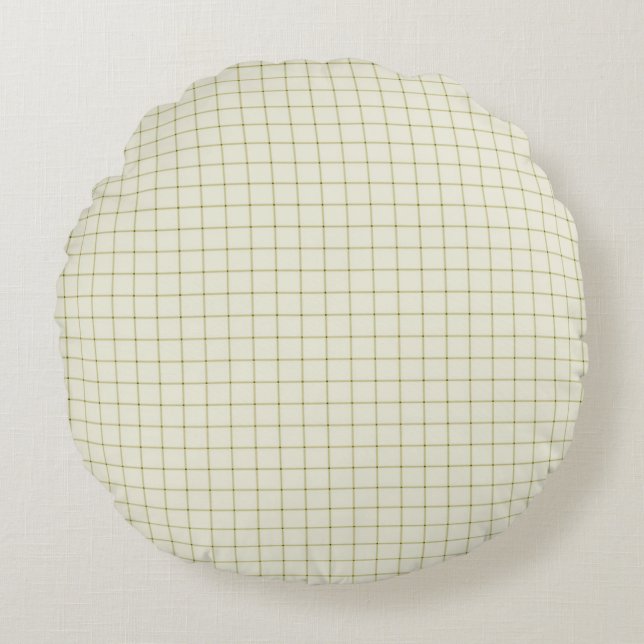 Modern Abstract Texture design Round Cushion (Front)