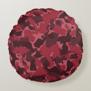 Modern Abstract Texture design Round Cushion