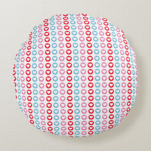 Modern Abstract Texture design  Round Cushion