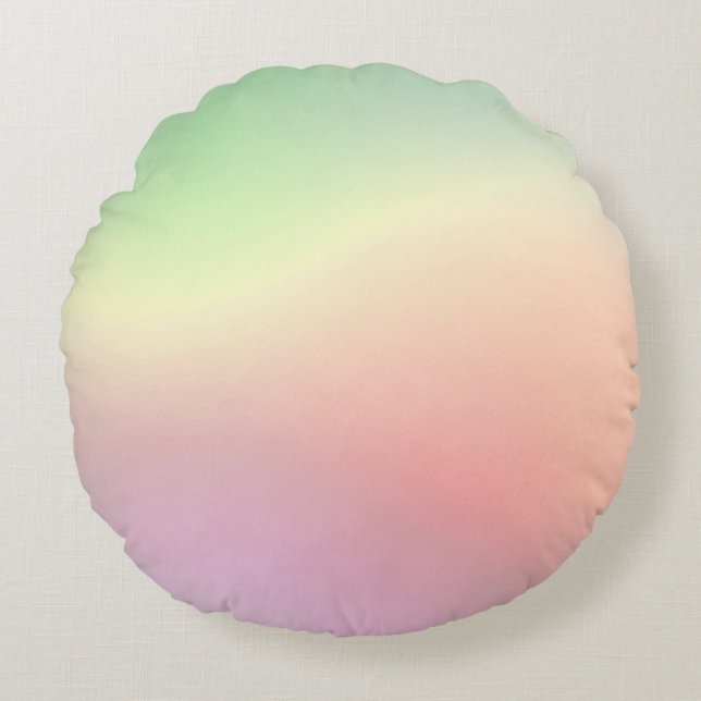 Modern Abstract Texture design  Round Cushion (Front)