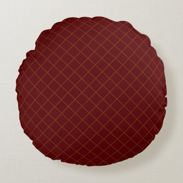 Modern Abstract Texture design Round Cushion (Front)