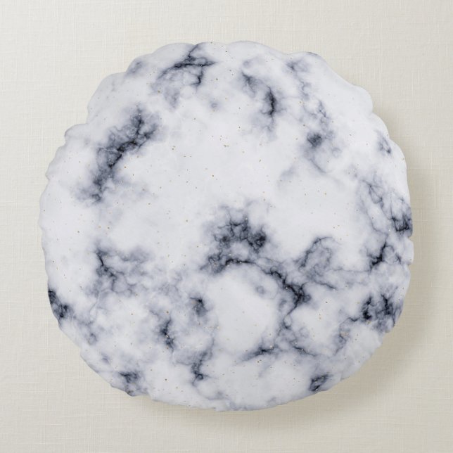 Modern Abstract Texture design Round Cushion (Front)