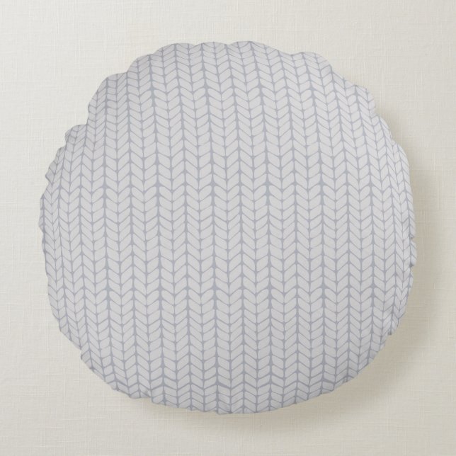Modern Abstract Texture design Round Cushion (Front)