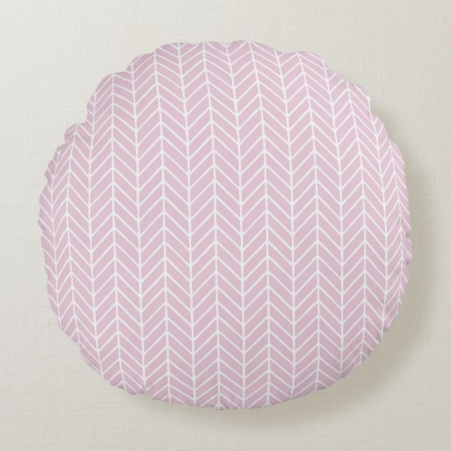 Modern Abstract Texture design Round Cushion (Front)