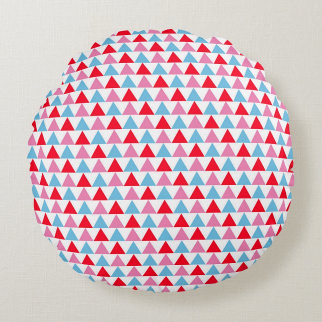 Modern Abstract Texture design  Round Cushion (Front)