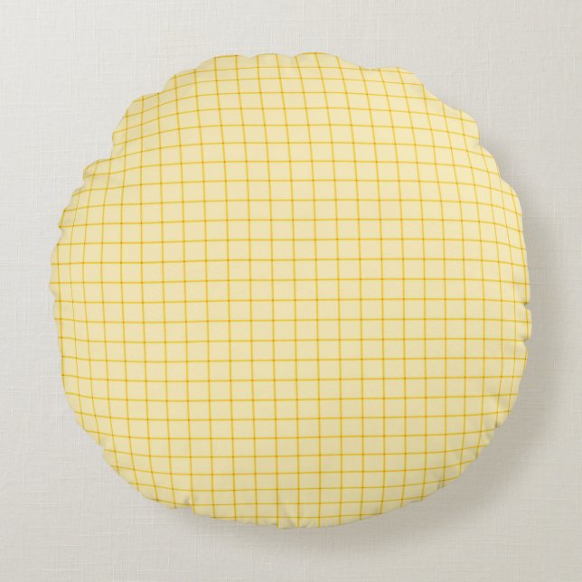 Modern Abstract Texture design Round Cushion (Front)