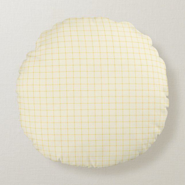 Modern Abstract Texture design Round Cushion (Front)