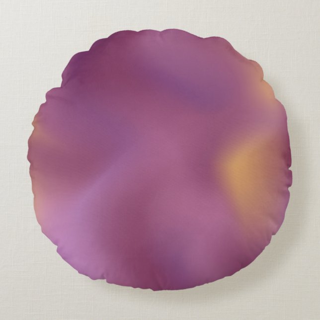 Modern Abstract Texture design Round Cushion (Front)