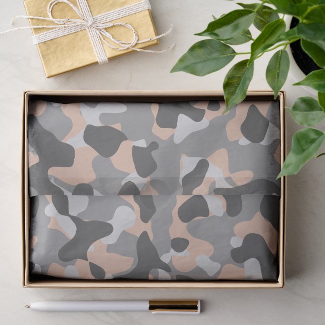 Modern Abstract Texture design Tissue Paper (Gift)