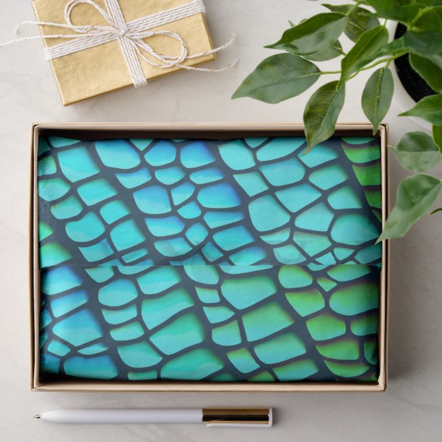 Modern Abstract Texture design Tissue Paper (Gift)