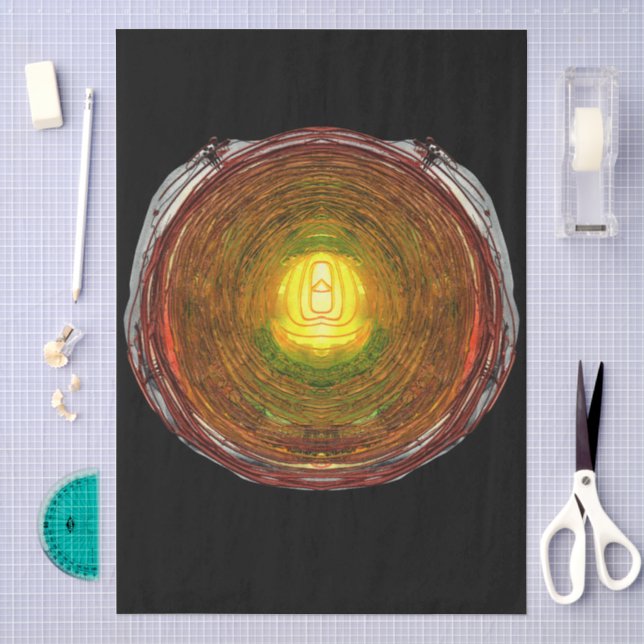 Modern Abstract Texture design  Tissue Paper (Craft)