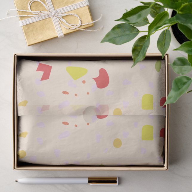 Modern Abstract Texture design Tissue Paper (Gift)