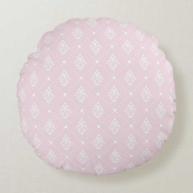 Modern Abstract Texture Round Cushion (Front)