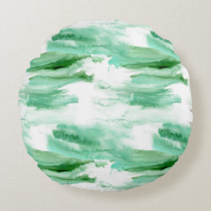 Modern Abstract Texture Round Cushion