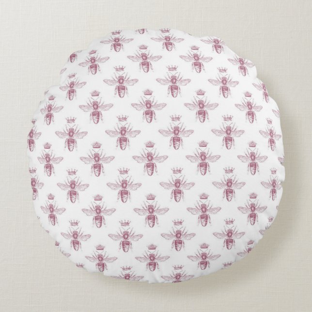 Modern Abstract Texture Round Cushion (Front)