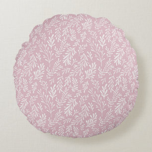 Modern Abstract Texture Round Cushion