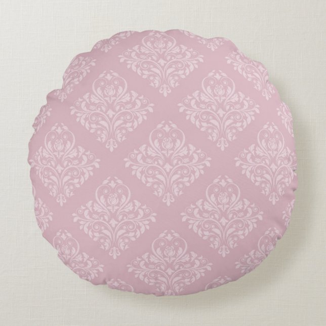 Modern Abstract Texture Round Cushion (Front)